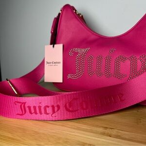 Juicy Couture Pink Flash Obsession Crossbody Bag NWT Excellent Condition Y2K